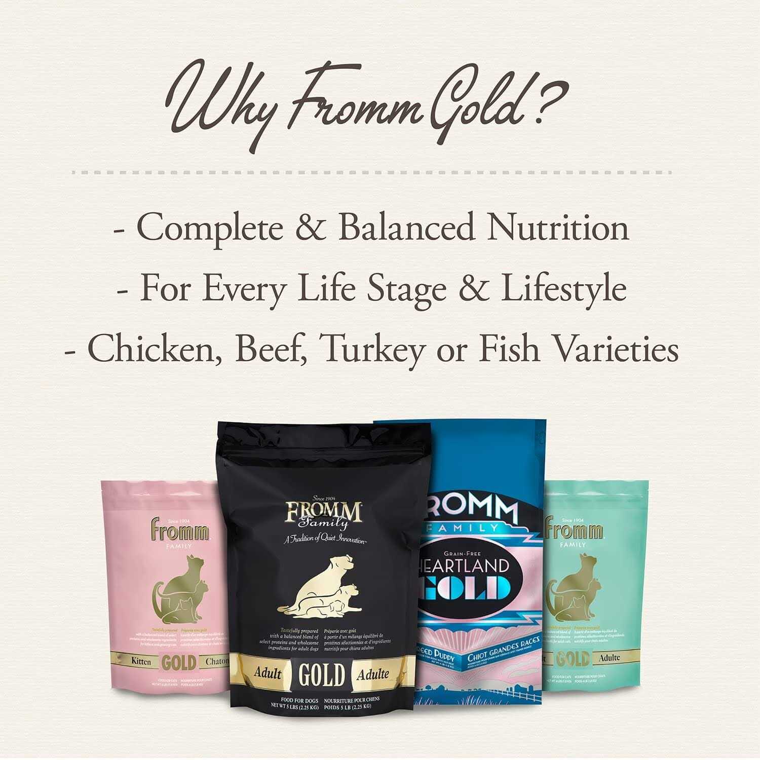 Fromm Breed adult Gold Dog Food W94101