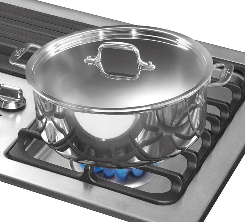 30x22 Gas Downdraft Cooktop Stainless Steel H691277