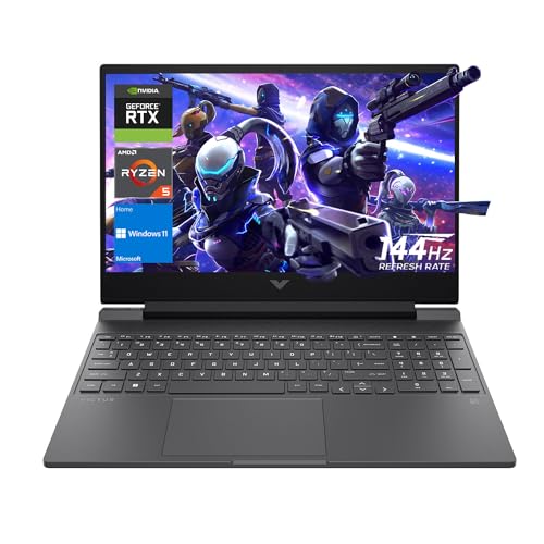 15.6" FHD 144Hz Gaming Laptop, AMD Ryzen 5, 16GB DDR5 RAM, 1TB SSD, NVIDIA GeForce RTX 2050 F18271