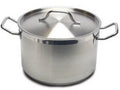 8 qt Stainless Steel Stock Pot with Lid I458