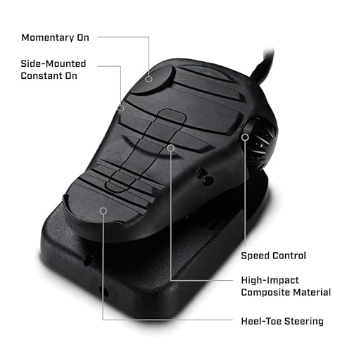 45 Lb. Thrust 36 In. Shaft Freshwater Electric Trolling Motor with Foot Pedal Control Y4139