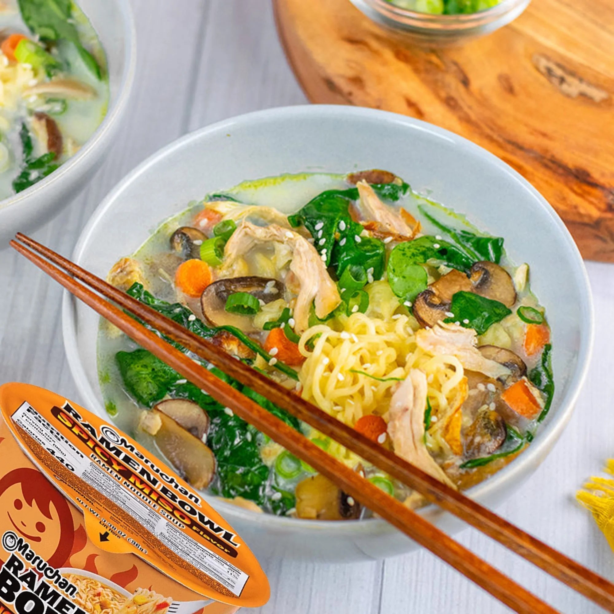 Spicy Miso Noodles Soup 3.38 ounce (6 Count) W84482