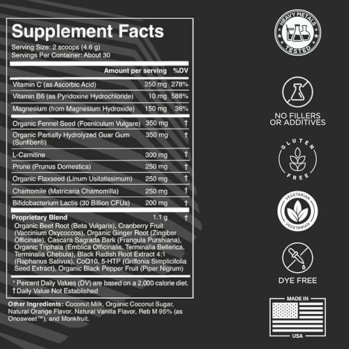 Digestive Health Supplement Powder, 30 Servings A305703