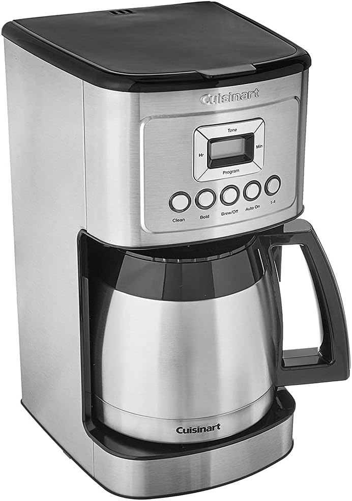12 Cup Programmable Stainless Steel Thermal Coffee Maker with Thermal Carafe S665121