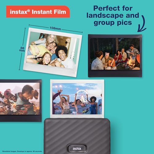 Instax Link Wide Printer - Mocha Gray D4645