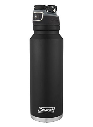 Black 24oz Stainless Steel Water Bottle C5572