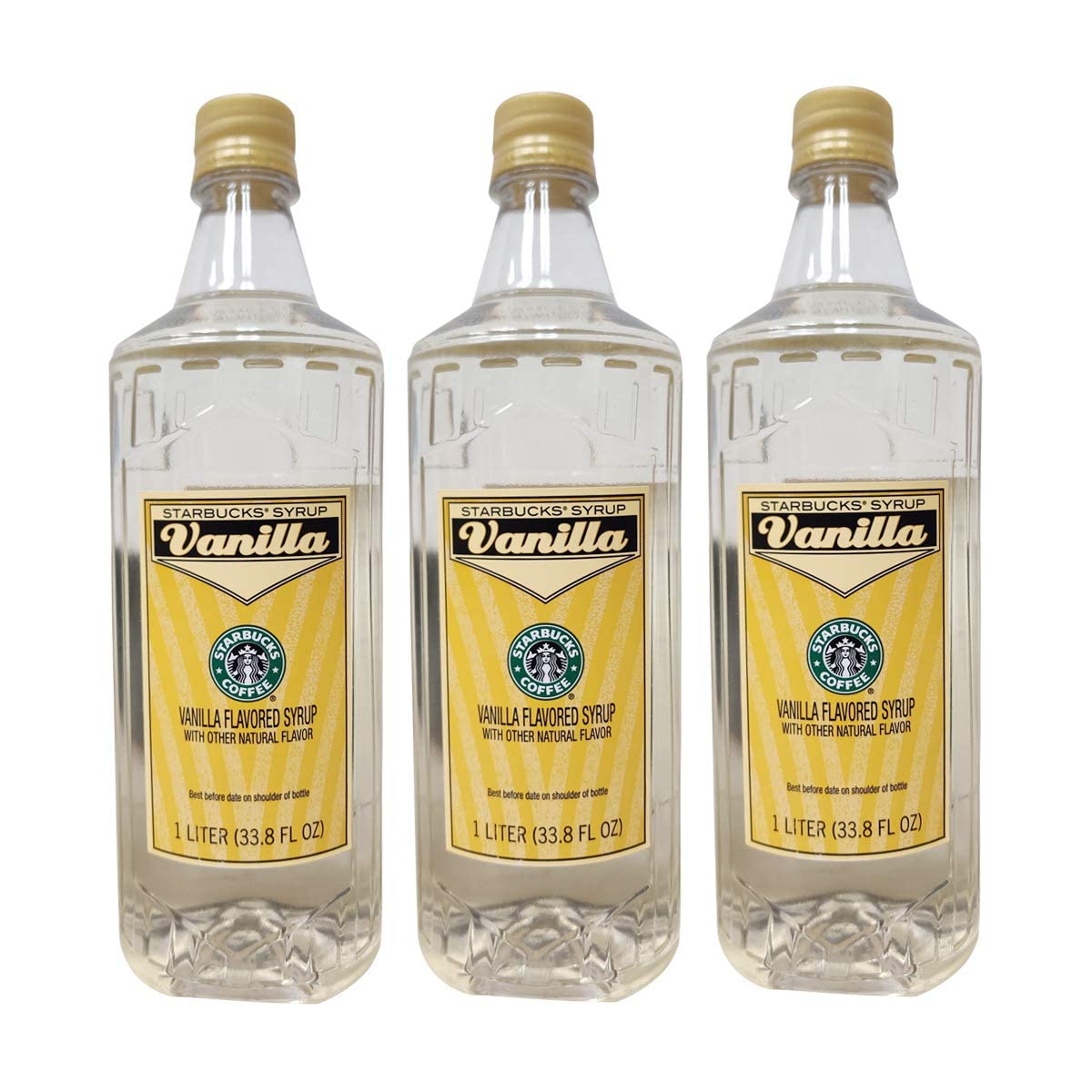 Vanilla Syrup, 3-Bottle Pack W2550