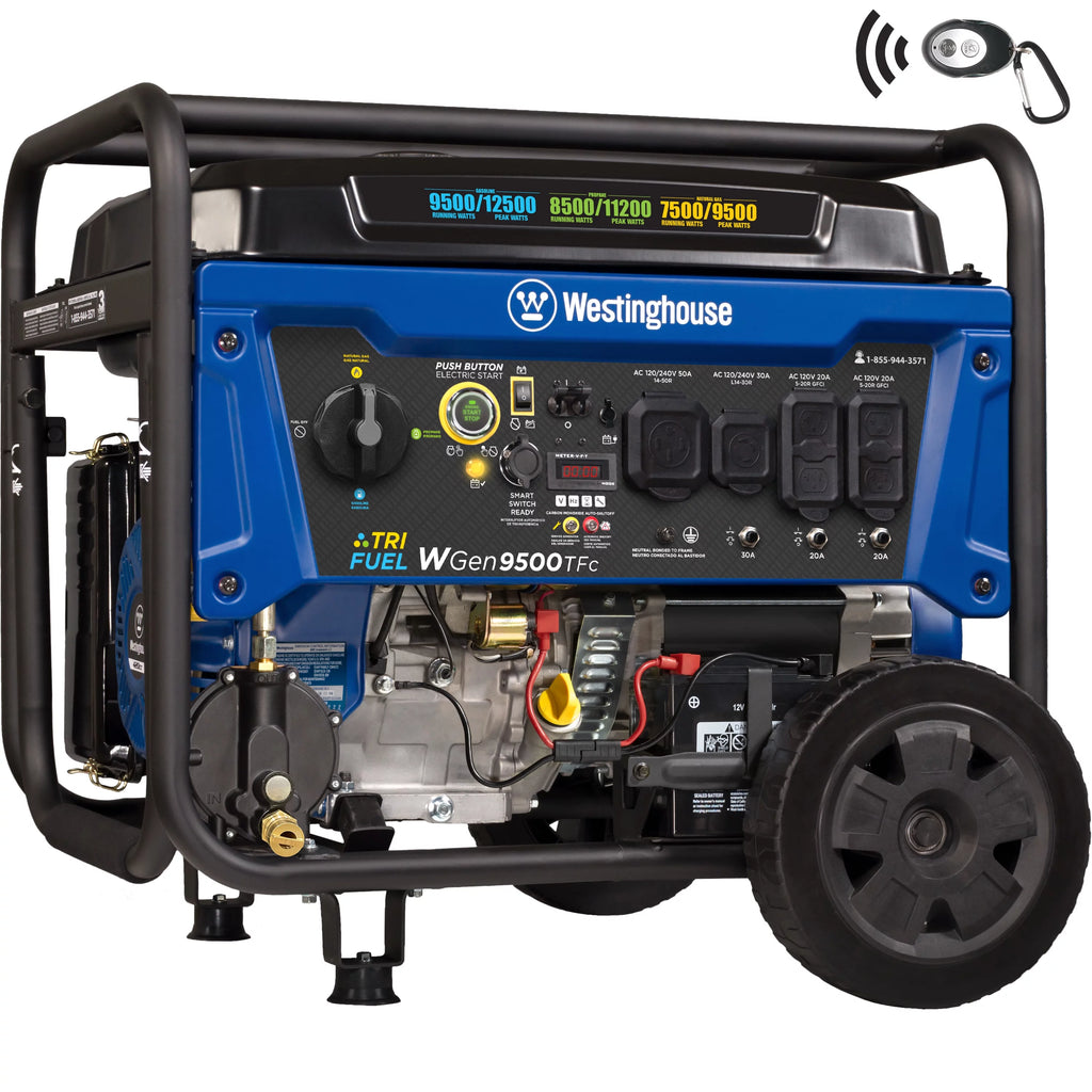 12,500 Peak Watt Dual Fuel Portable Generator H124262