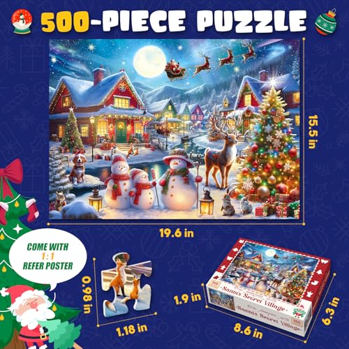 500 Piece Christmas Jigsaw Puzzle P53159