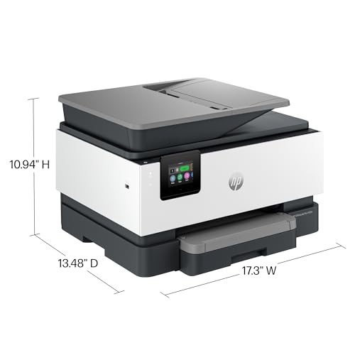 HP OfficeJet Pro All-in-One Printer, Color, Print, Copy, Scan, Fax, Touchscreen V200959