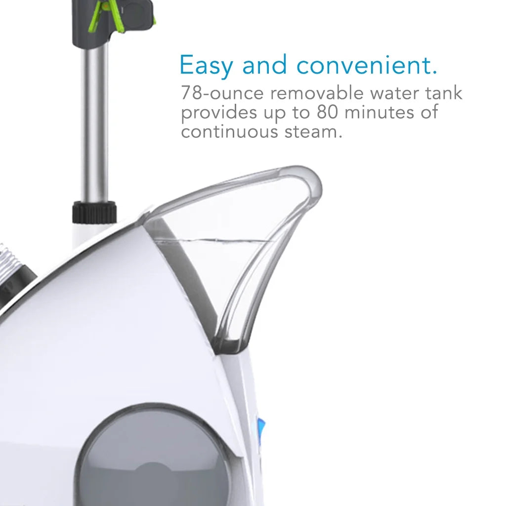 White Full-Size Garment Steamer N6809
