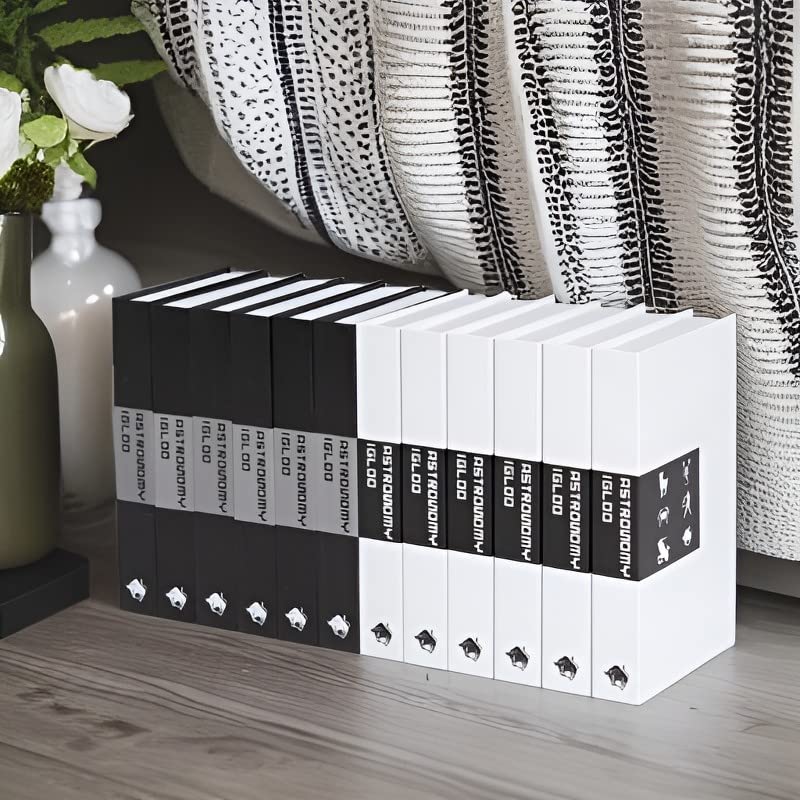 12 Pcs Faux Books Decoration U198308