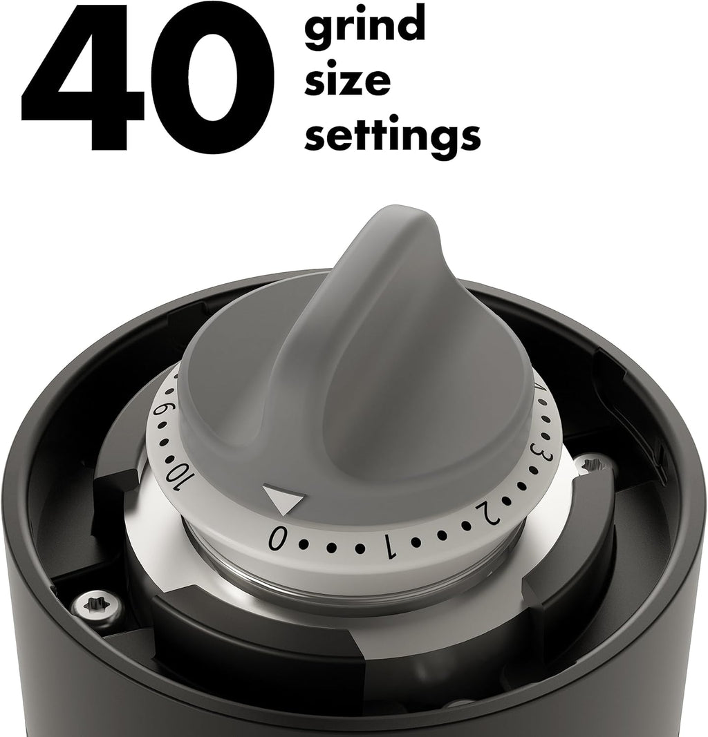 Black Manual Burr Coffee Grinder L106104
