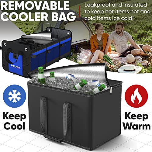 Black Collapsible SUV Trunk Organizer 50L P55904