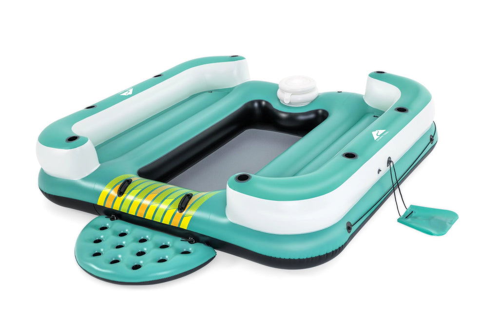 6-Person Inflatable Island 10' Multicolor Float K976