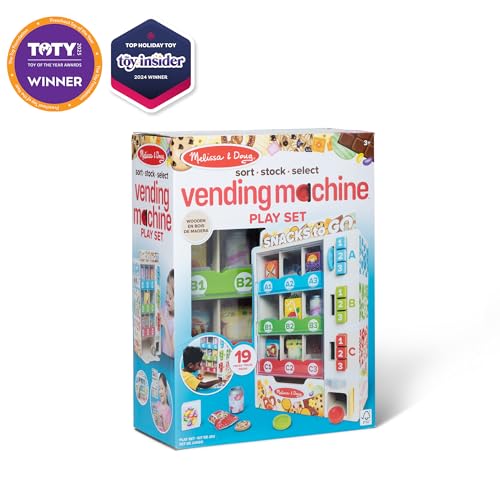 Wooden Vending Machine Play Set Y461371
