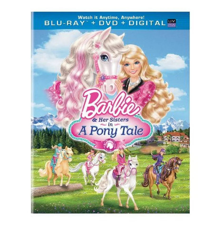 Barbie & Her Sisters in a Pony Tale (Blu-ray + DVD) X254285