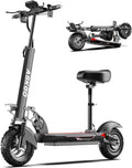 800W Motor 27MPH 35 Miles Range 48V 13AH Li-on Foldable Electric Scooter with Seat V24986