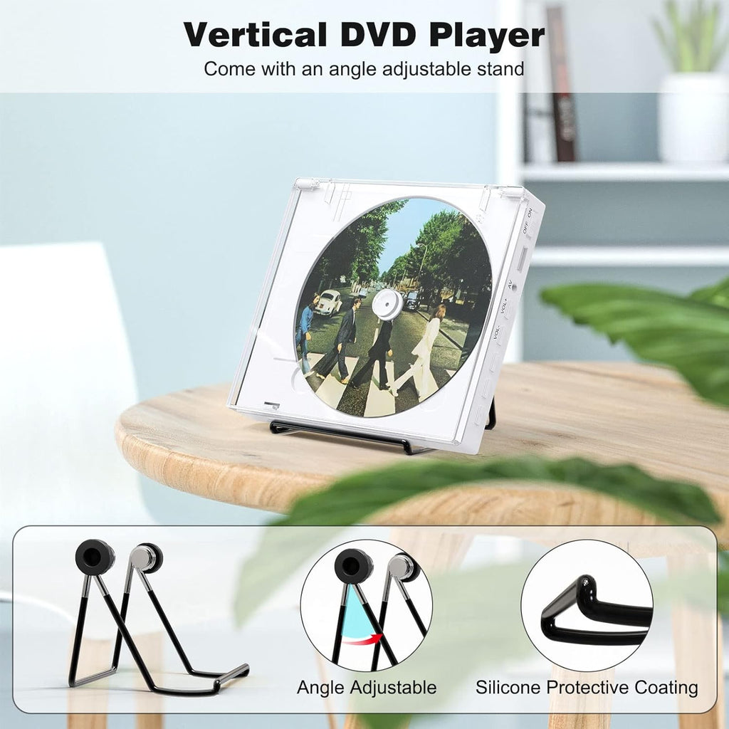 Mini DVD Player with Built-in Speaker, HDMI/RCA Output, USB Input, Remote Control N464590