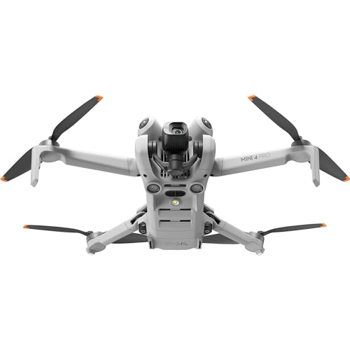 DJI Mini 4 Pro Drone Fly More Combo Plus with RC 2 Controller (With Screen) Folding Drone with 4K Video, Under 249g, 45 Mins Flight Time, Vision Sensing 3 Batteries Bundle with 2x 128GB Memory Card B306