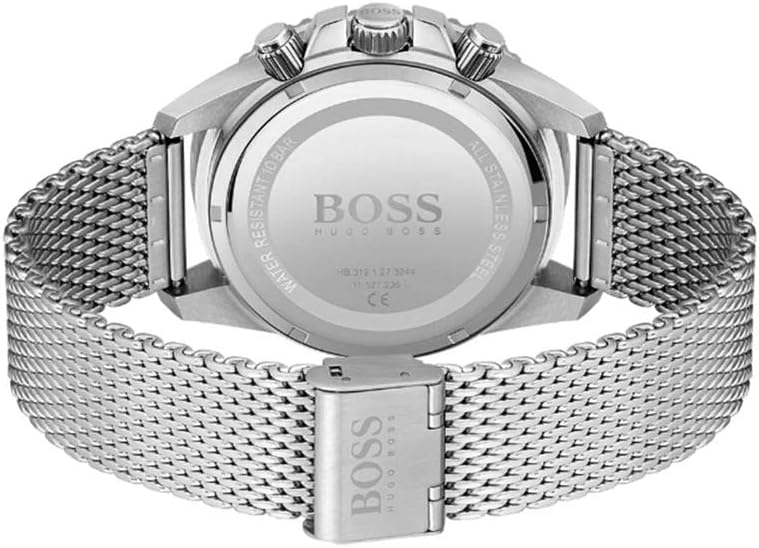 Silver Quartz Watch with Stainless Steel Strap K496477