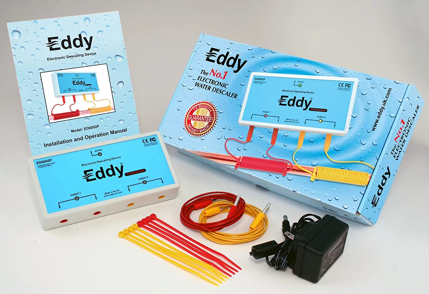 Electronic Water Descaler with Power Cable C628