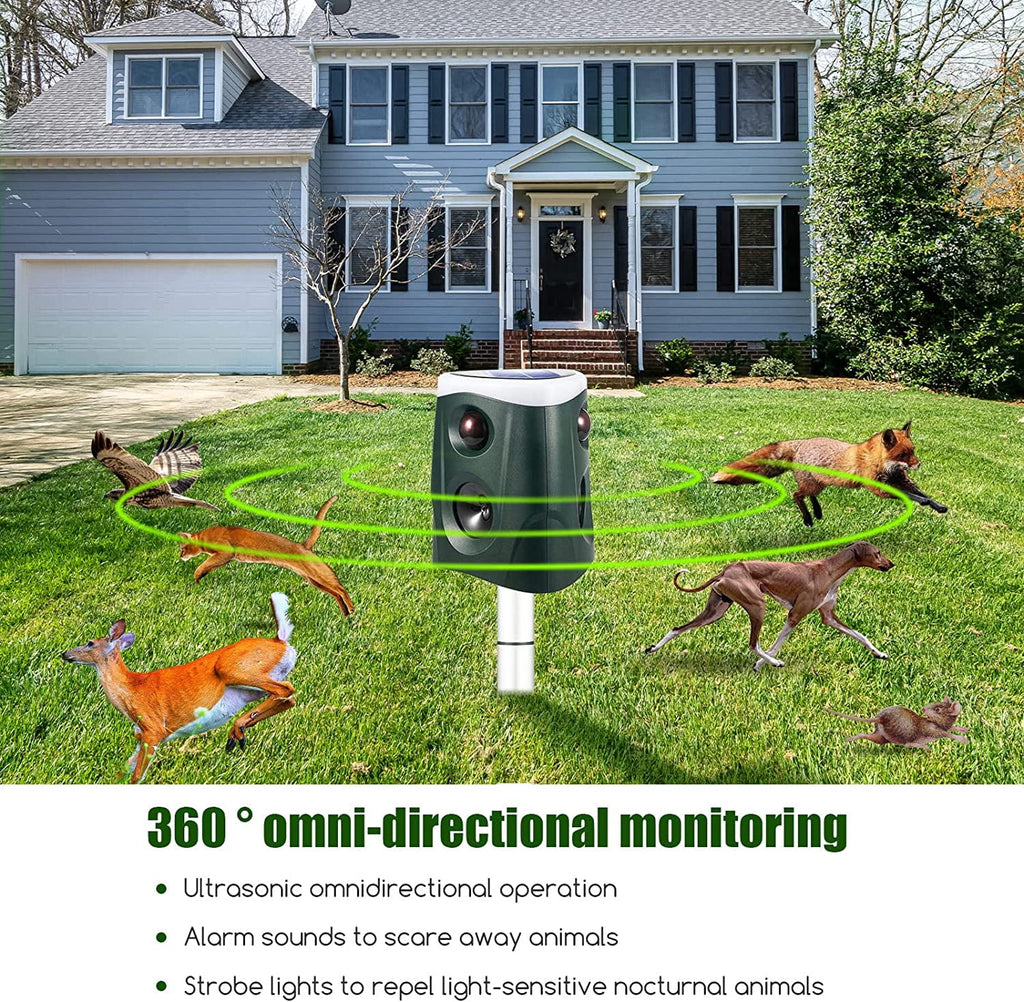 Ultrasonic Animal Repeller with PIR Sensor Z41001