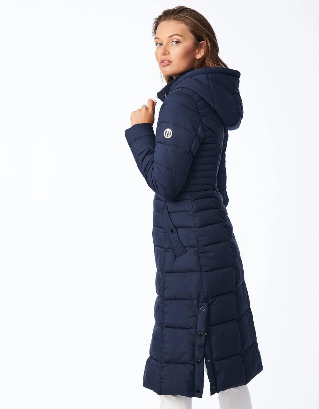 Hooded Packable Puffer Coat X40231