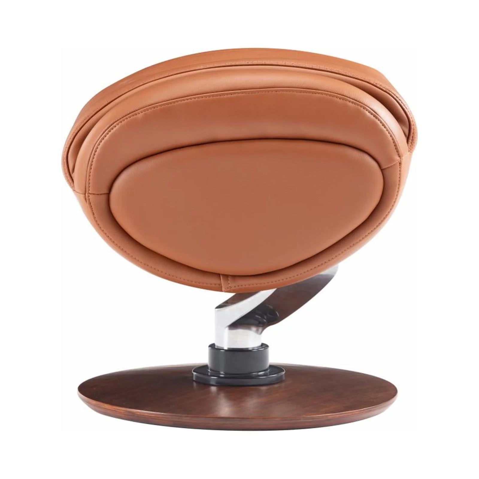 Leather Pedestal Recliner with Ottoman D810576