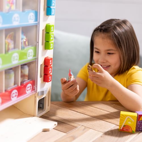 Wooden Vending Machine Play Set Y461371