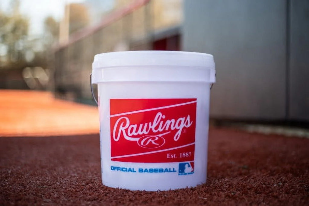 (24 Pack) Rawlings Bucket of Official League Recreational Grade OLB3 Baseballs S661