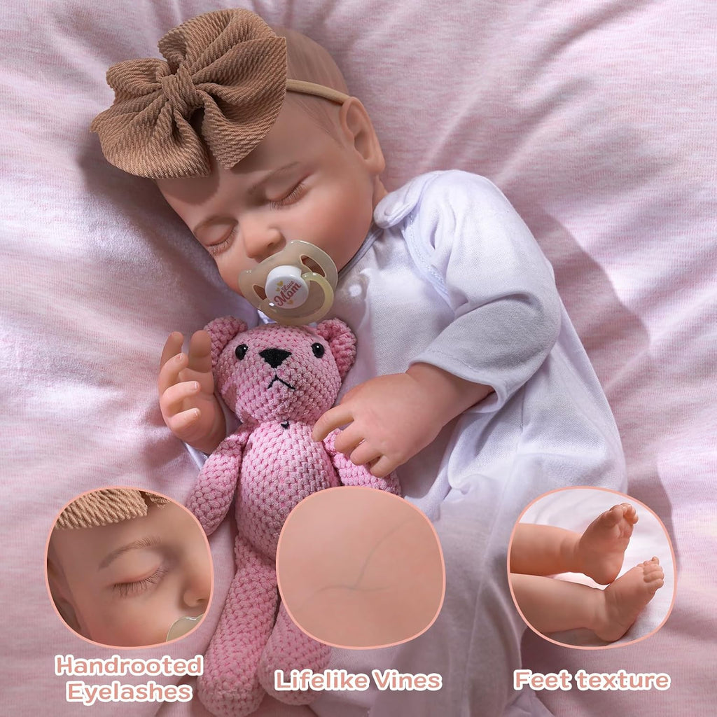 20inch Reborn Baby Doll with Feeding Kit Q272702