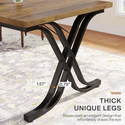 63 Inch Rectangle Wood Dining Table W32295