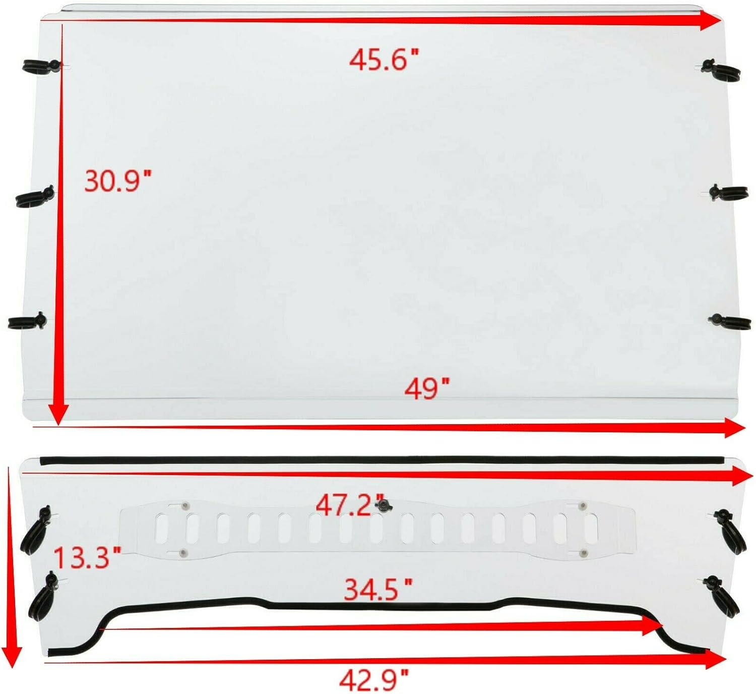 Clear Windscreen I998855