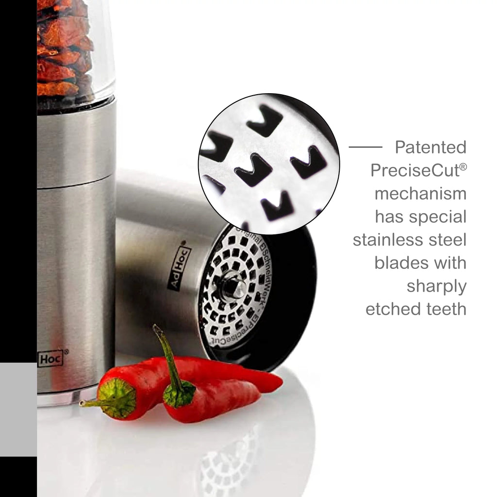 8" Stainless Steel Spice & Chili Pepper Mill D17011