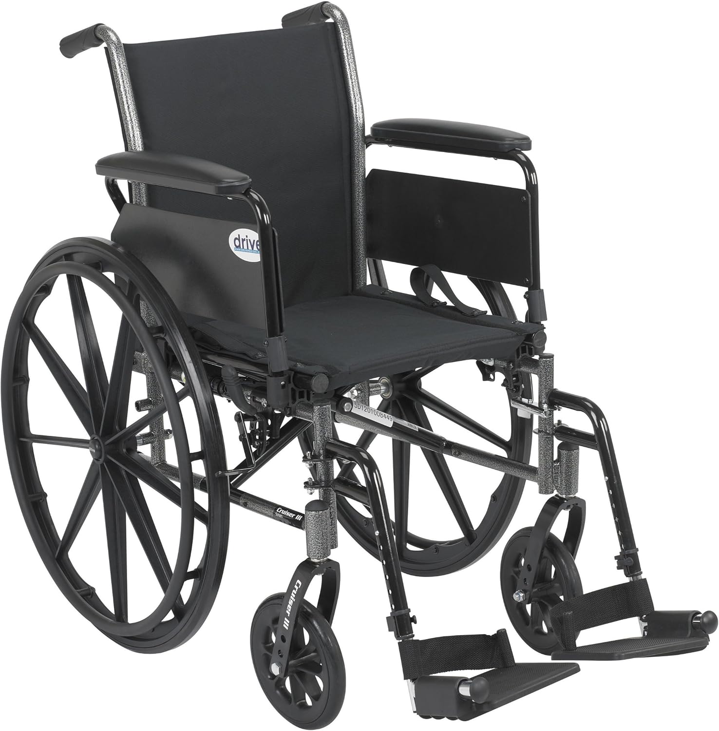 Light Weight Wheelchair with Swing Away Footrests L217