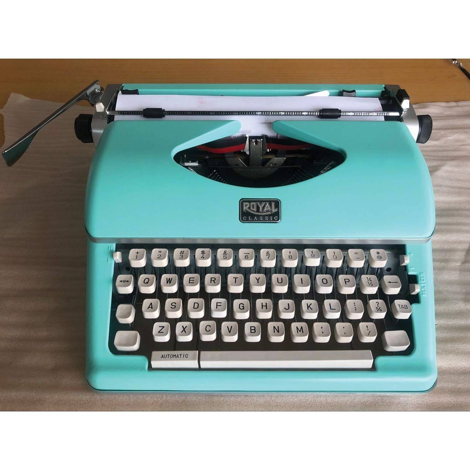 Mint Green Manual Typewriter E1165