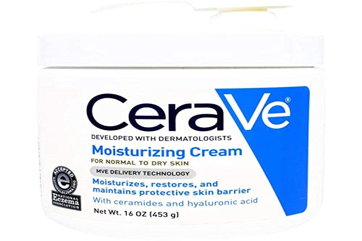 CeraVe Moisturizing Cream with Pump, 16 Ounce V136387