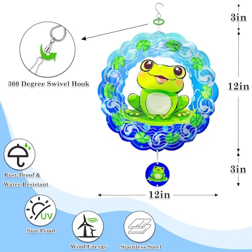12 Inch Metal Wind Spinner N5249