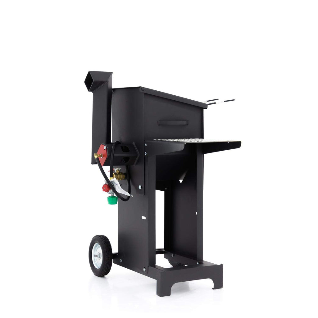 4 Gallon Propane Gas Deep Fryer with Stand and 2 Baskets R12229