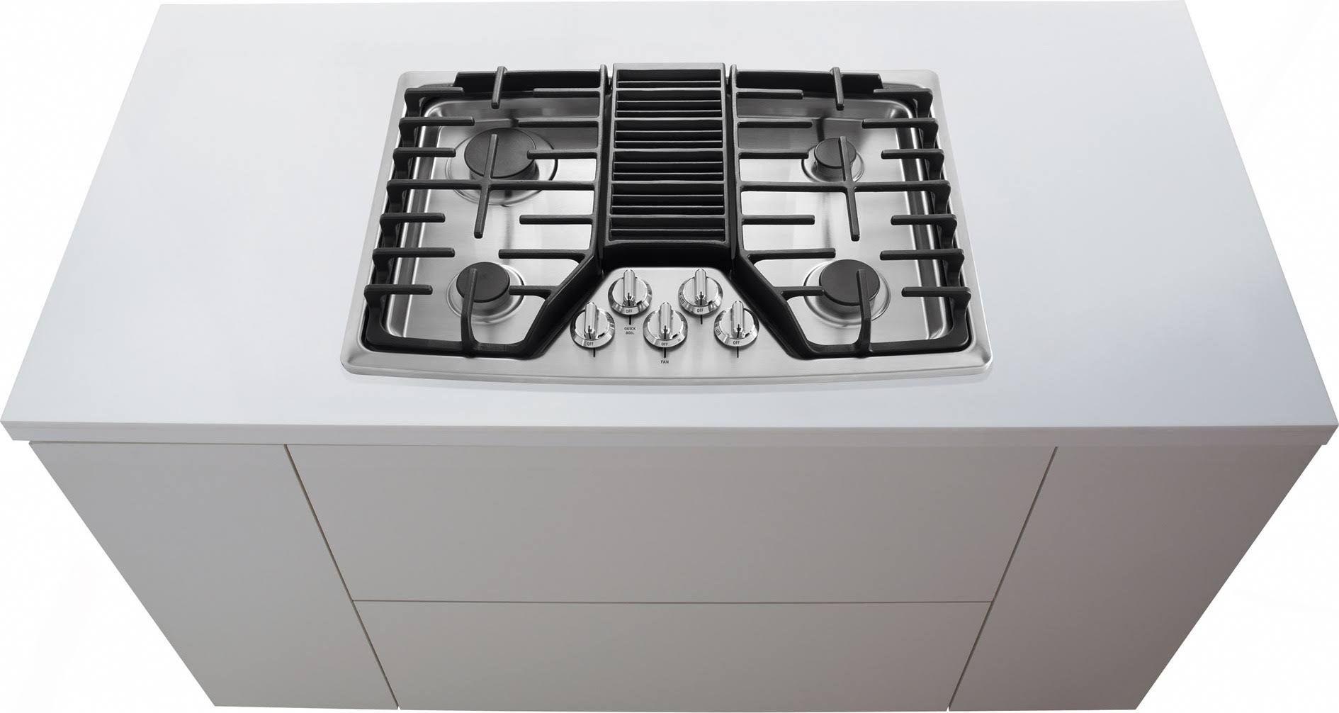 30x22 Gas Downdraft Cooktop Stainless Steel H691277