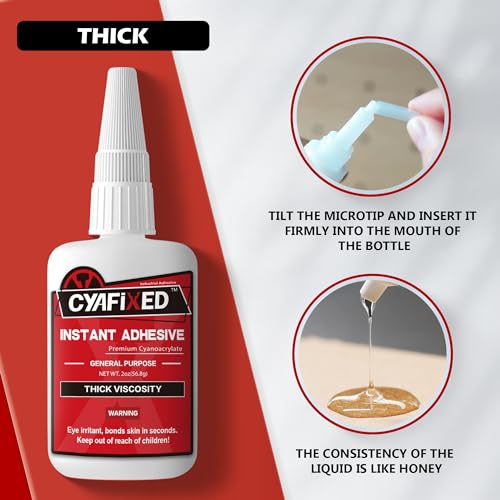 4 oz. Thick Viscosity CA Glue O31923
