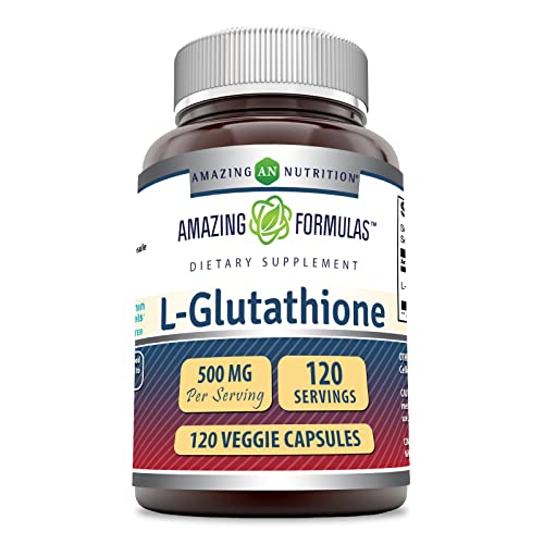 L-Glutathione 500 Mg 120 Veggie Capsules R997493