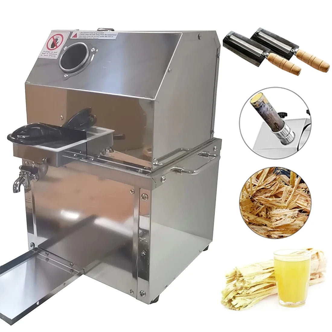 Electric Desktop Sugar Cane Juicer Press Machine Extractor A894045