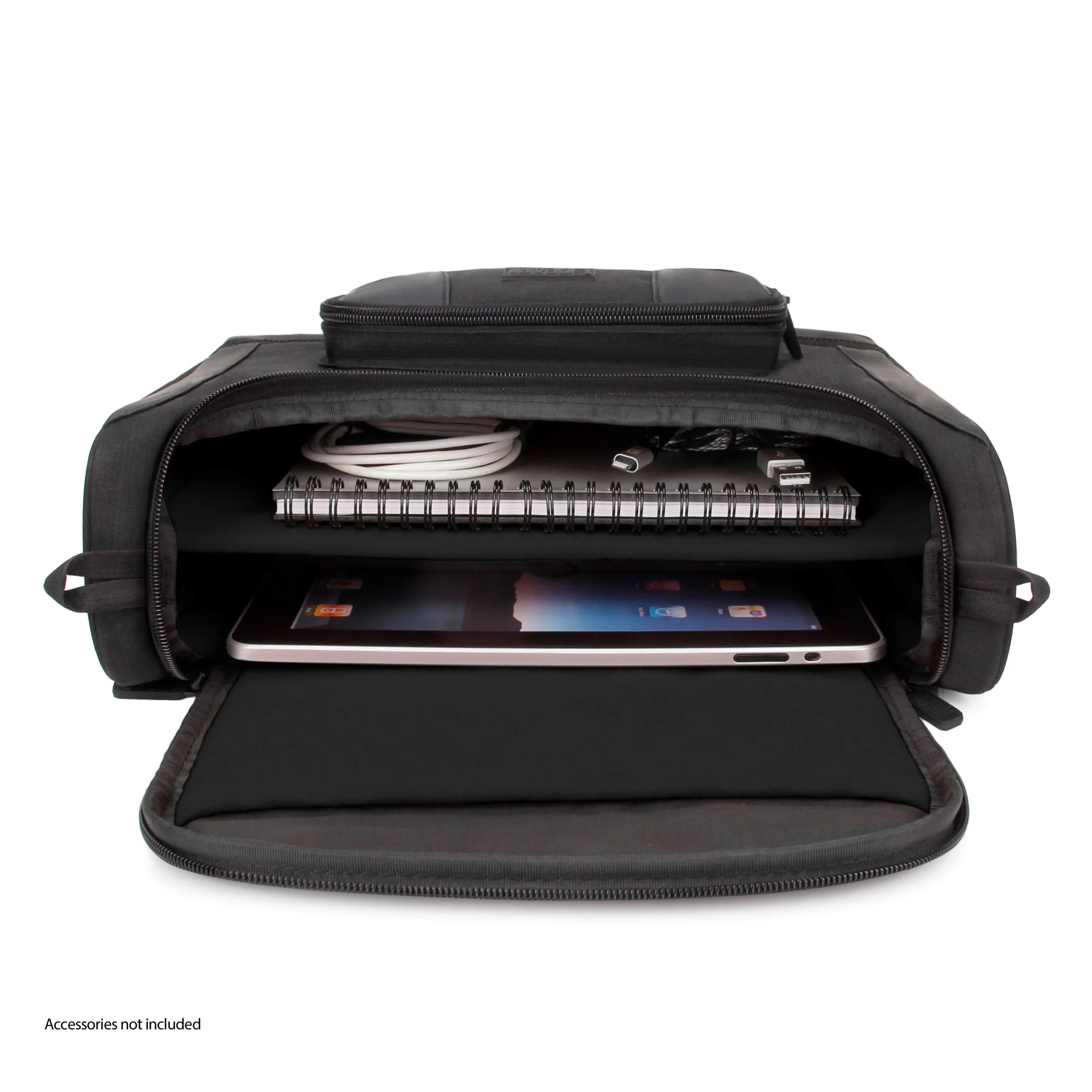 Compact Messenger Bag for 11 Inch iPad Pro and 10.9 Inch iPad Air (Black) V9423