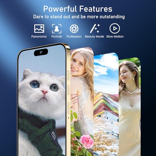 6+256GB Unlocked Android Smartphone, 5G, Purple M8747