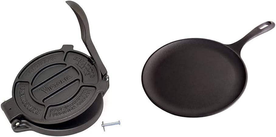 8 Inch Cast Iron Tortilla Press H168
