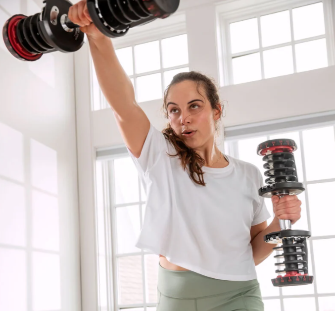 Adjustable Dumbbells (Pair) with Dumbbell Stand W531348