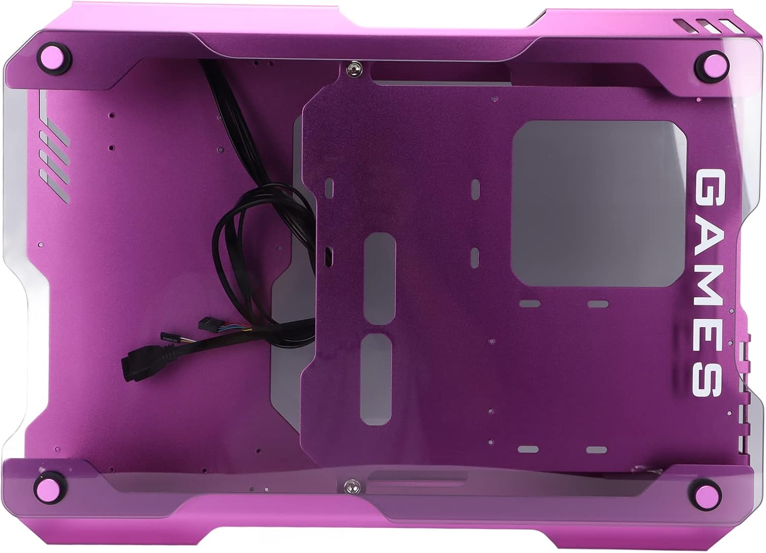 Mid-Tower ATX PC Gaming Case with Tempered Glass Panels R42411