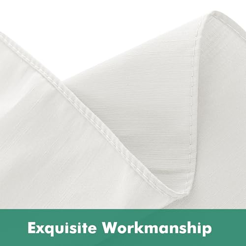 White Adjustable Elastic Wrap Around Bed Skirt 25" Drop B990